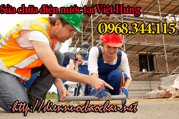 Thợ sửa chữa điện nước tại phường Việt Hưng