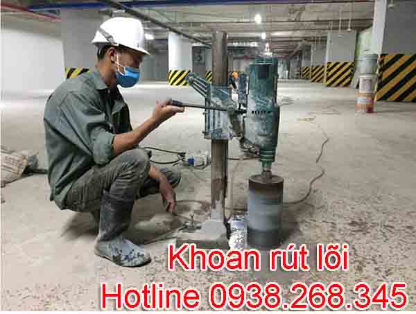 Khoan rút lõi tại quận Long Biên 📞 O938.268.345