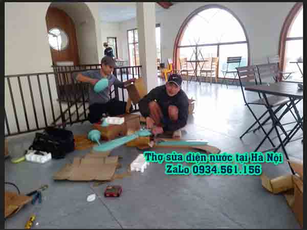 Thợ sửa điện nước ở Quan Nhân