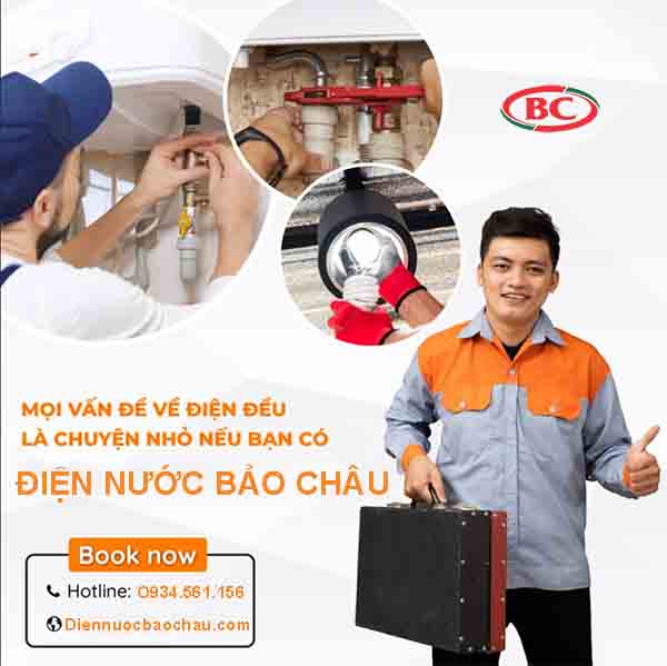 Thợ điện nước ở phố Hoàng Ngân